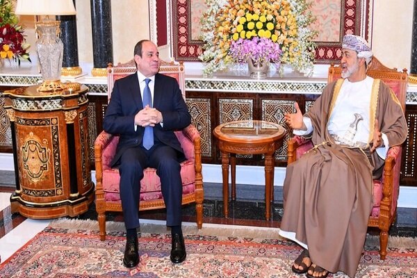رایزنی سلطان عمان و رئیس جمهور مصر