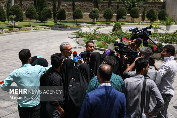 Sidelines of Council of Ministers (cabinet) meeting