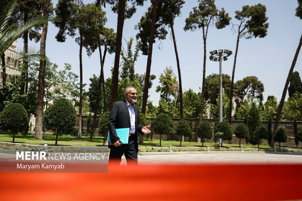 Sidelines of Council of Ministers (cabinet) meeting