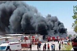 Massive fire engulfs refugee camp in Iraqi Kurdistan
