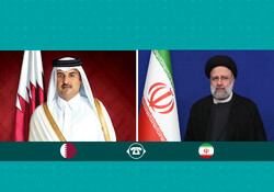 الرئيسي الايراني وامير قطر يبحثان العلاقات الثنائية والمستجدات الدولية