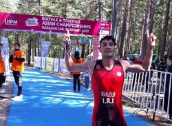 Mahjoub wins bronze at 2022 Open Biathle/Triathle Asian Championships