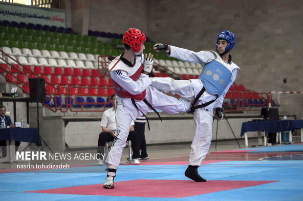 اختتاميه بيست و چهارمین دوره رقابتهاي ليگ تکواندو نوجوانان