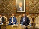 وزير الخارجية الايراني يصل الى دمشق +فيديو