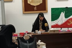 تجمع دختران انقلاب در رزشگاه شیرودی تهران