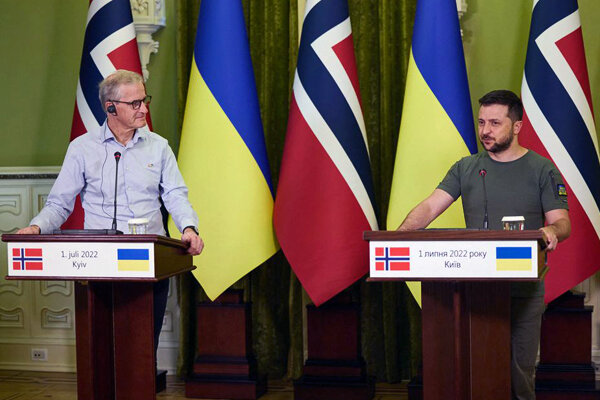 نروژ: امنیت اوکراین به امنیت ما گره خورده است