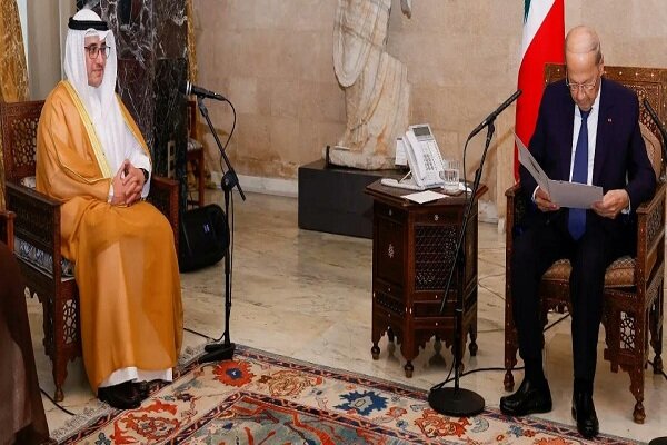 پیام ولیعهد کویت به رئیس جمهور لبنان در مورد روابط دو جانبه