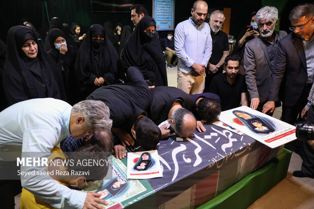 Funeral for Japanese mother of Holy Defense martyr