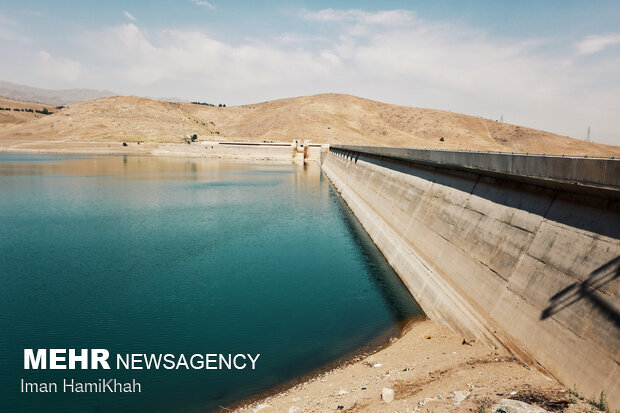 افزایش حجم ذخیره آب در سدهای فارس