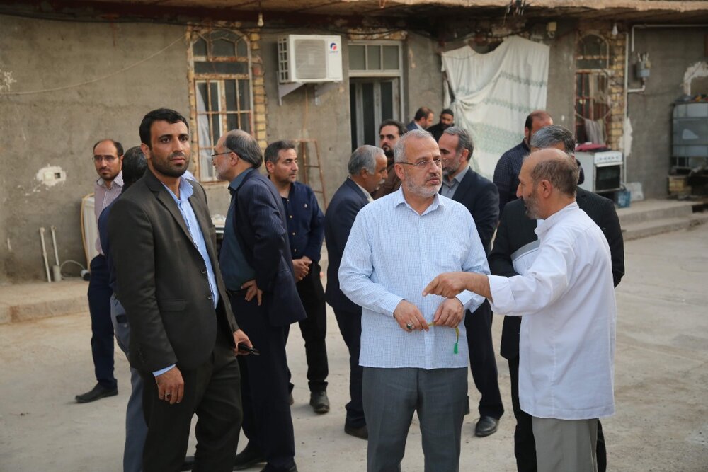 بازدید استاندار از دامشهر قم بازدید استاندار از دامشهر قم