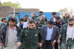 IRGC navy commander visits quake-hit areas in Hormozgan