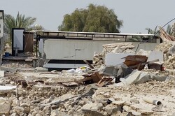 بسیجیان جهادی شهرستان دیر به مناطق زلزله زده هرمزگان اعزام شدند