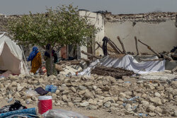 روستاهای سایه خوش و کلاتو در دومین روز پس از زلزله