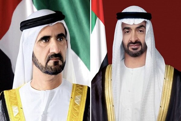 قيادة الإمارات تعزي الرئيس الإيراني بضحايا الزلزال