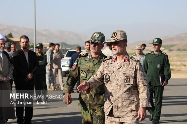 Gen. Bagheri's visit to Kordestan province