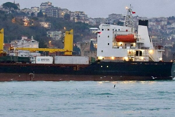 کشتی باری روسیه توسط ترکیه توقیف شد