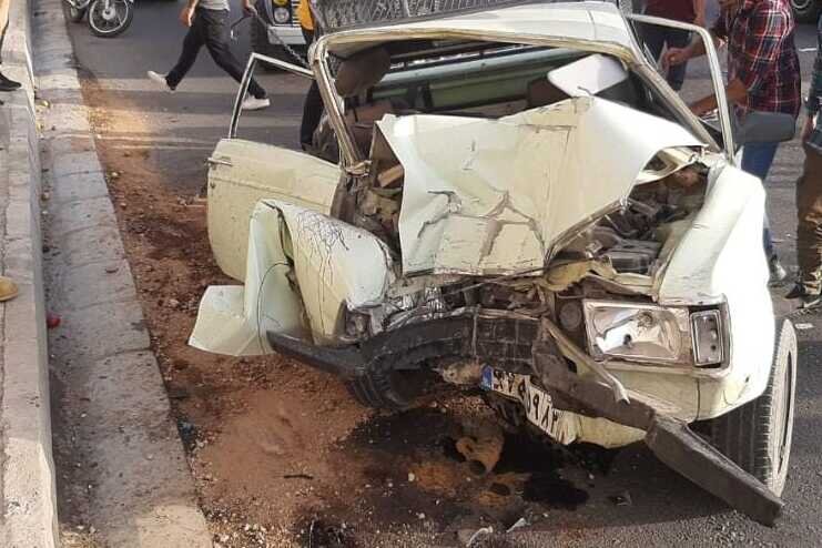 تصادف 2 خودروی سواری در جوادآباد 2 کشته و 5 مصدوم در پی داشت
