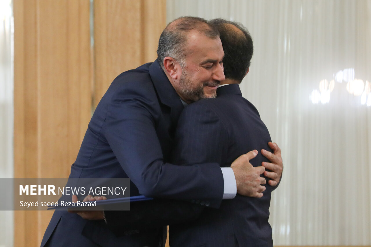 ایرانی وزارت خارجہ کے سابق ترجمان سعید خطیب زادہ کے اعزاز میں الوداعی تقریب