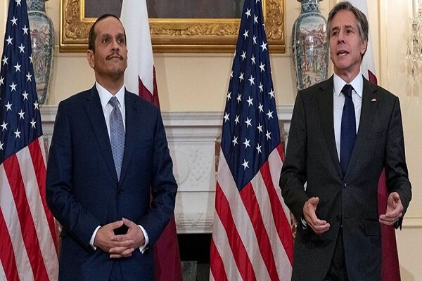 US, Qatar FMs hold phone talk on regional issues