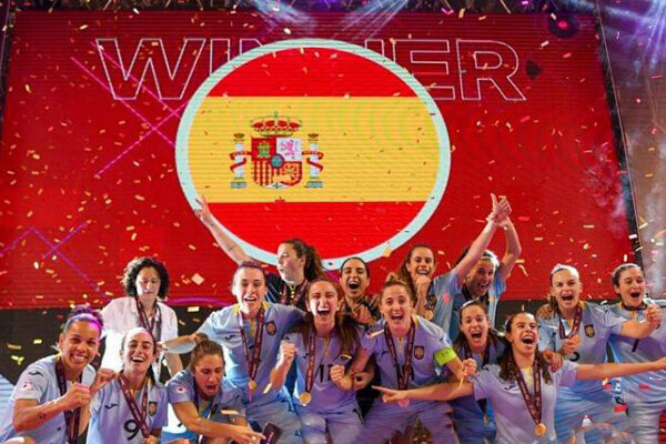 تیم ملی فوتسال زنان اسپانیا قهرمان اروپا شد