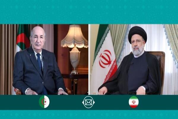 Raeisi hopes for strengthening Iran-Algeria bilateral ties 