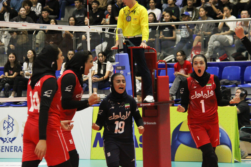 Iran ease past Kazakhstan in Asian Women's U20 Volleyball Championship