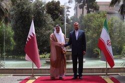 قطری وزیر خارجہ تہران پہنچ گئے، امیر عبداللہیان سے ملاقات
