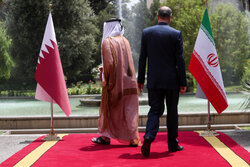 دیدار وزرای خارجه قطر و ایران