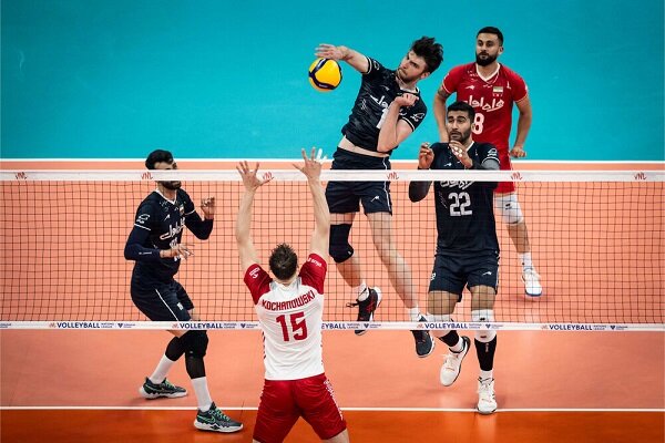 Iran defeats Poland in 2022 VNL