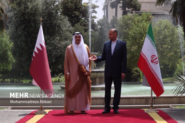 Amir-Abdollahian meeting with Qatari counterpart
