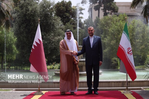 Amir-Abdollahian meeting with Qatari counterpart