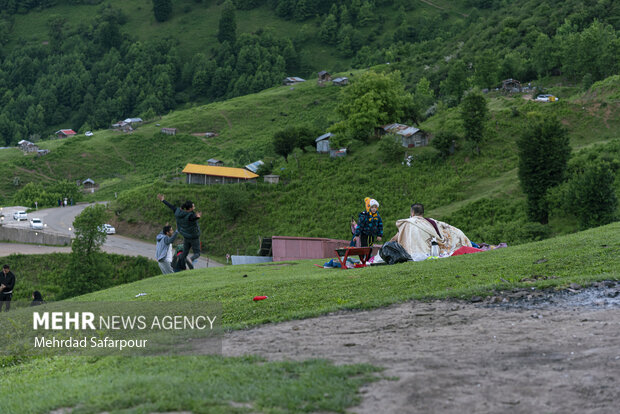 İram'ın en güzel yaylası; Olesbelangah Yaylası