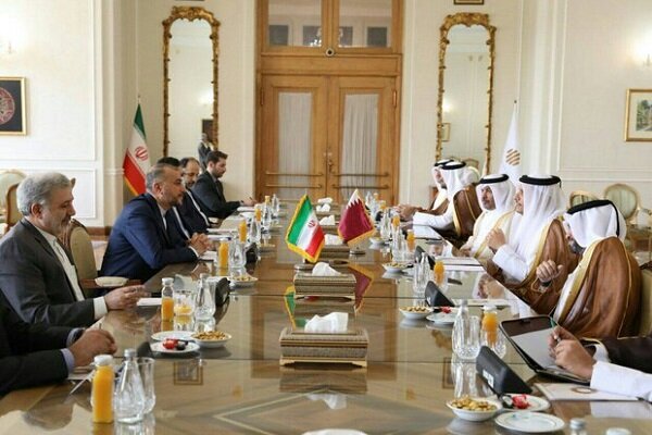 Amir-Abdollahian calls for facilitating Iran-Qatar trade ties