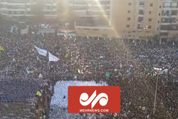 اجتماع عظیم سلام فرمانده در بیروت