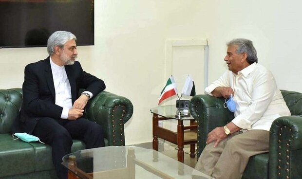  ایران کے سفیر کی ملاقات پاکستانی وزیر برائے وفاقی تعلیم و پیشہ وارانہ تربیت سے ملاقات