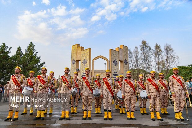 رزمایش سراسری الی بیت المقدس 12 در یزد