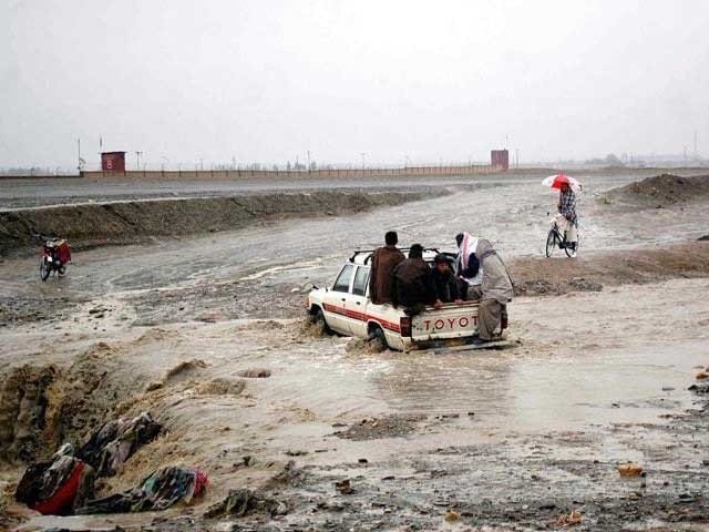 پاکستان کے صوبہ بلوچستان میں بارشوں اور سیلاب سے 39 افراد جاں بحق