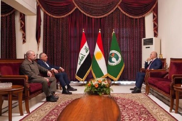 رایزنی الخزعلی با رئیس پارلمان عراق
