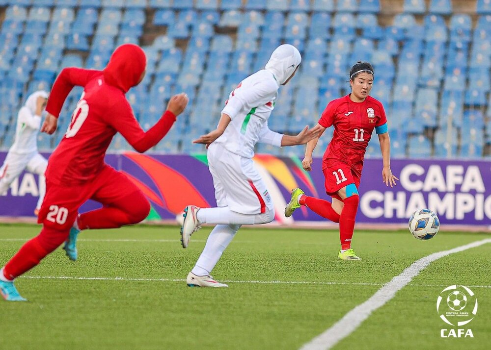 Iran edge Kyrgyzstan in 2022 CAFA Women's Championship