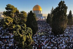 Mescid-i Aksa'da Kurban Bayramı namazı