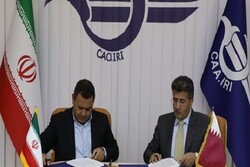 اتفاق ايراني قطري على تعزيز التعاون الجوي بين البلدين