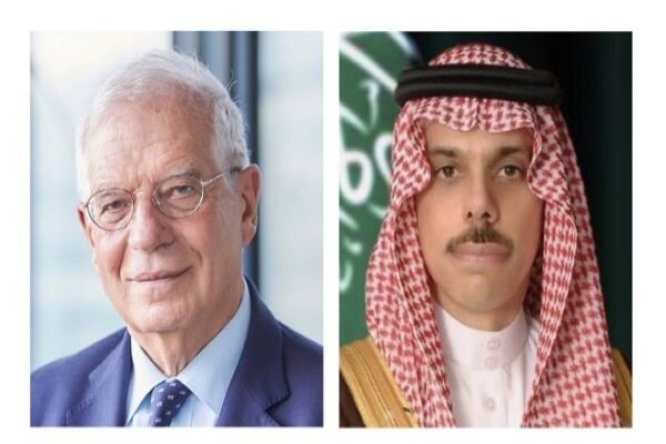 Saudi  FM, Borrell discuss JCPOA on sidelines of G20 summit
