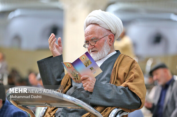 مراسم دعای عرفه در مصلی امام خمینی(ره) اردبیل