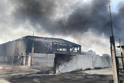 آتش سوزی در ابوظبی