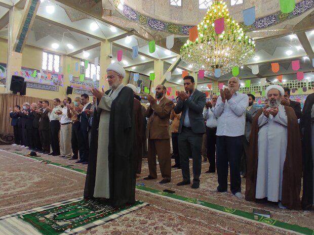اقامه نماز عید سعید قربان در سنندج