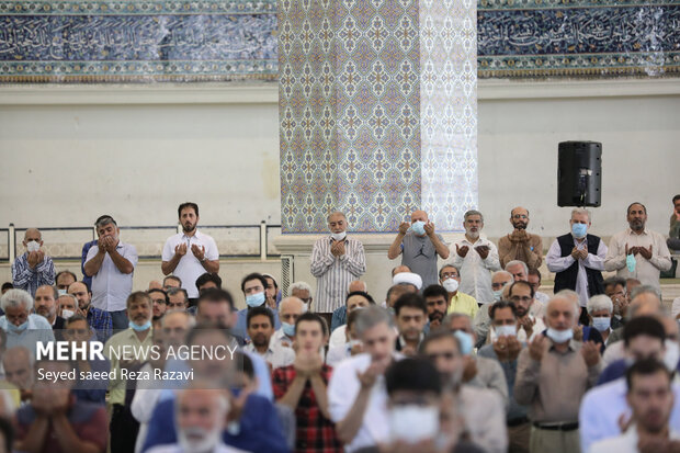 Eid al-Adha prayers in Imam Khomeini Mosalla
