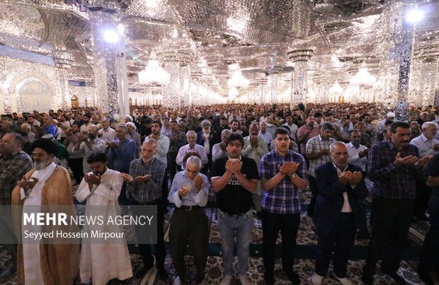 Eid al-Adha prayers across Iran
