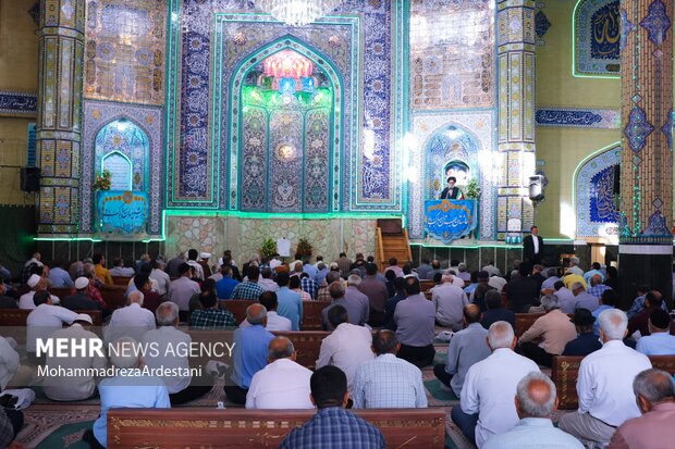 Eid al-Adha prayers across Iran
