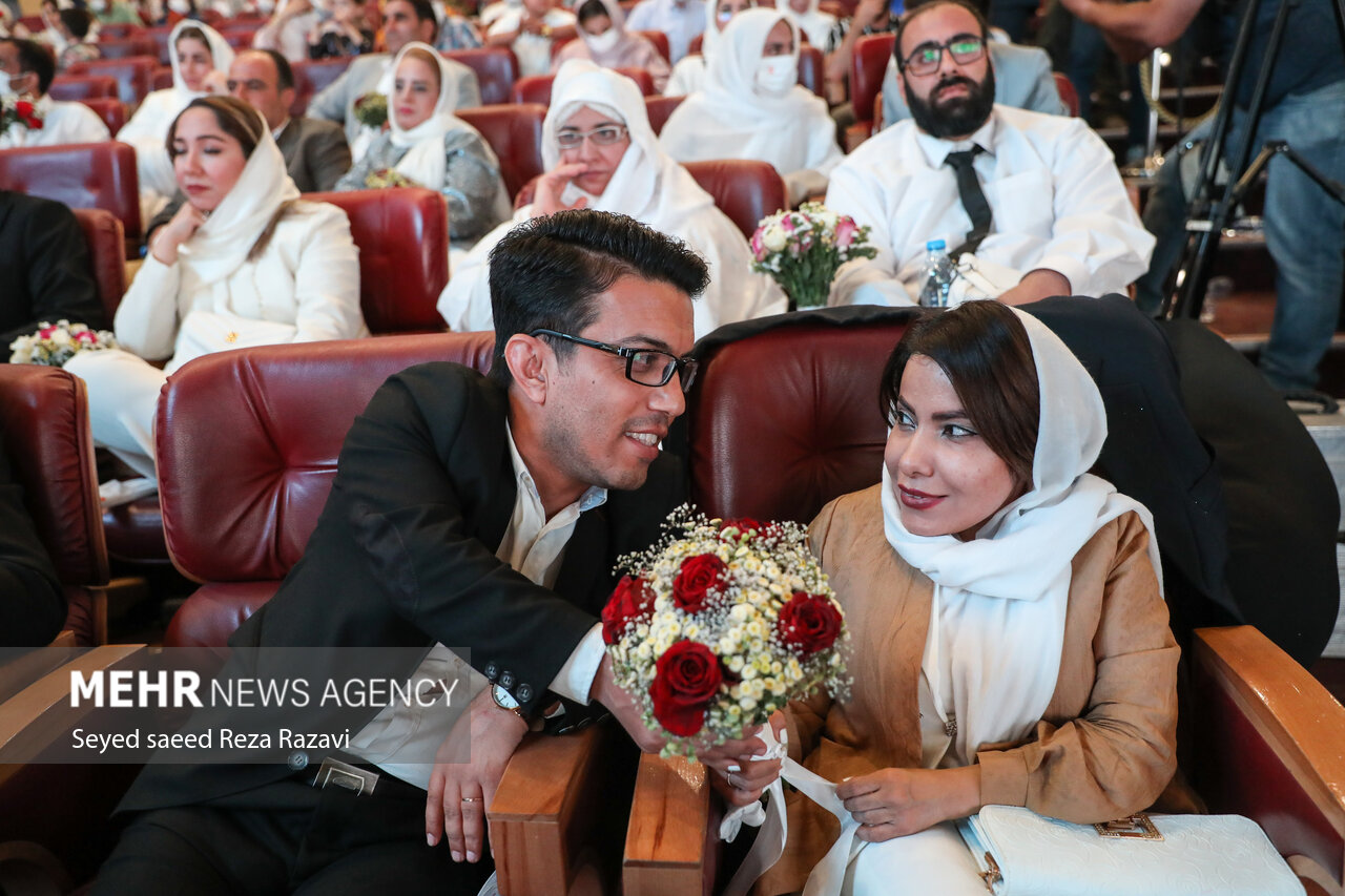144معذور جوڑوں کی اجتماعی شادی کی تقریب
