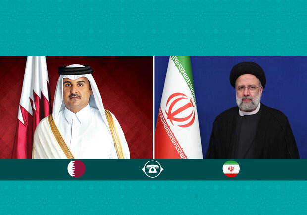 ایرانی صدر کی امیر قطر سے ٹیلیفونک گفتگو
